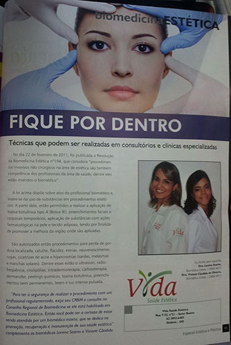 "FIQUE POR DENTRO" Biomedicina Estética